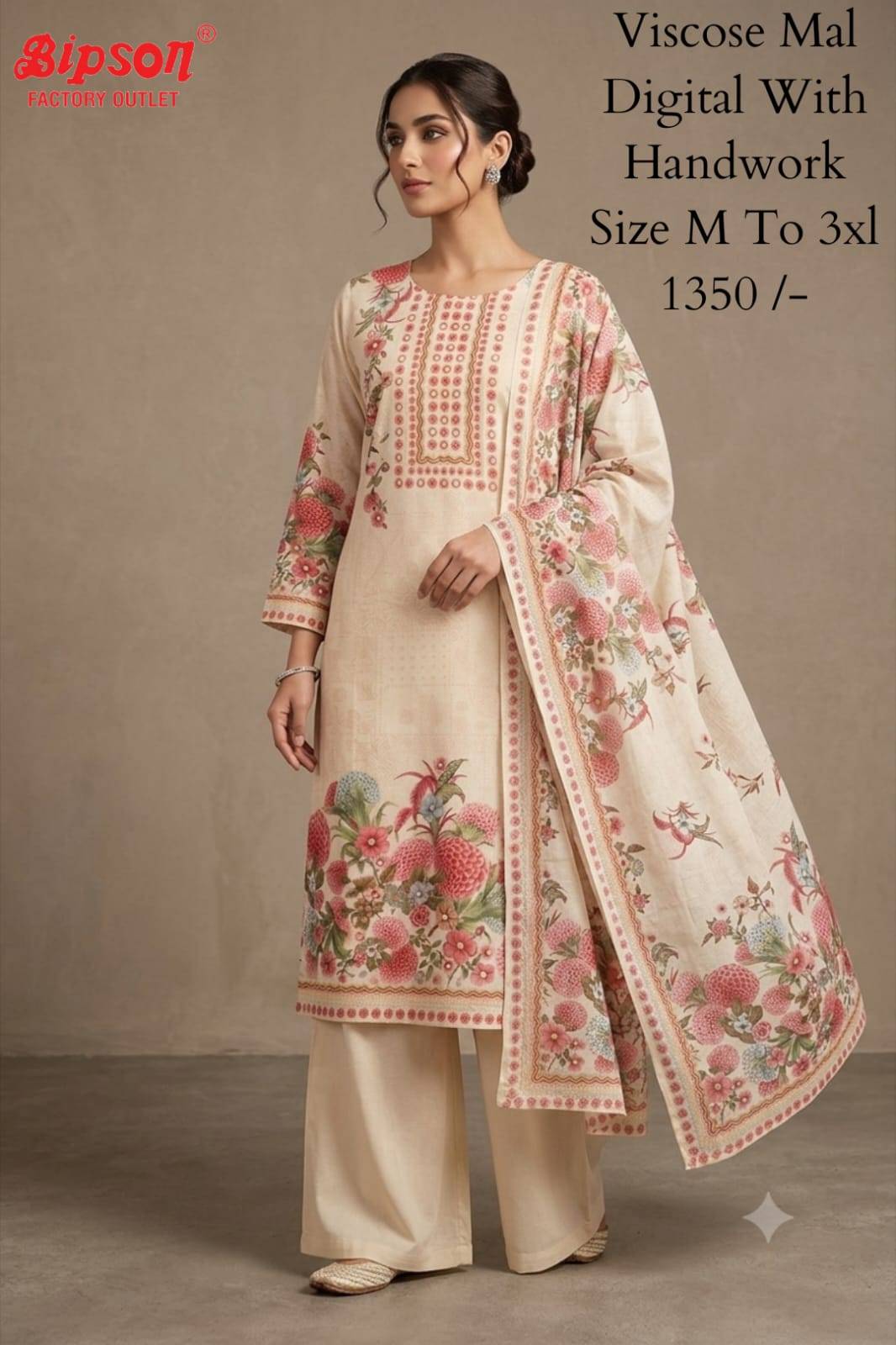 COTTON Collection By BIPSON PRINTS Stylish Beautiful Colourful Pure Viscose Mal Cotton Dresses At Wholesale Price